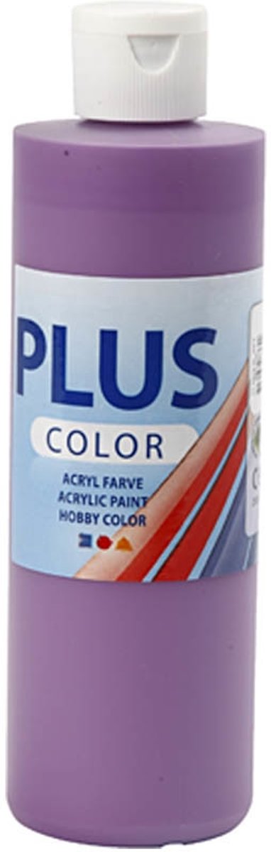 Plus Color acrylverf, dark lilac, 250ml [HOB-39414]